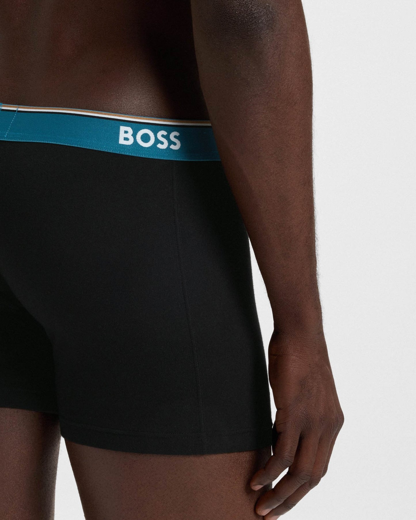 BOSS Orange Power 3-Pack Mens Boxer Briefs - Open Miscellaneous 968