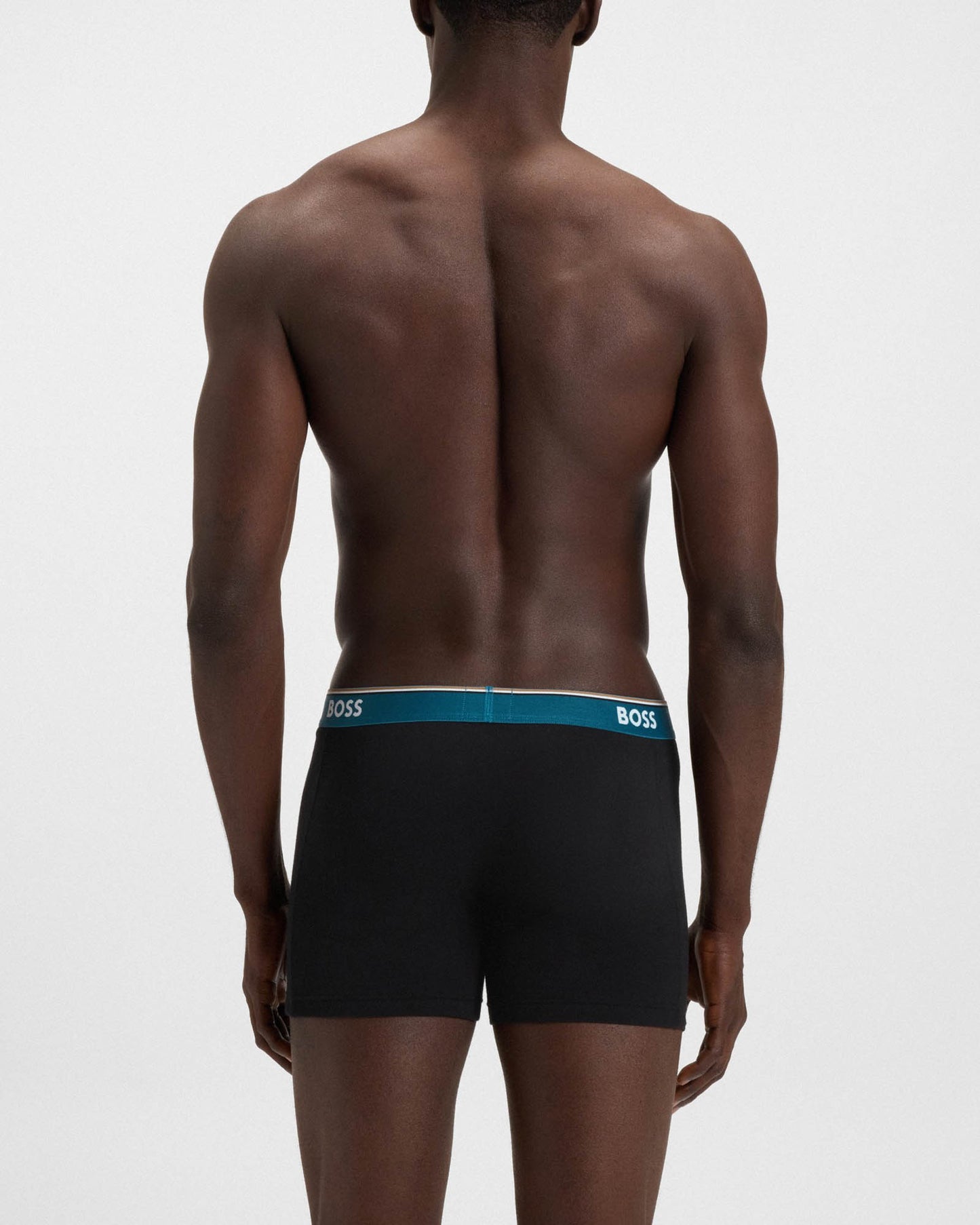 BOSS Orange Power 3-Pack Mens Boxer Briefs - Open Miscellaneous 968