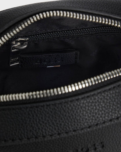 BOSS Orange Ray Mens Reporter Bag with Embossed Logo  - Black 001