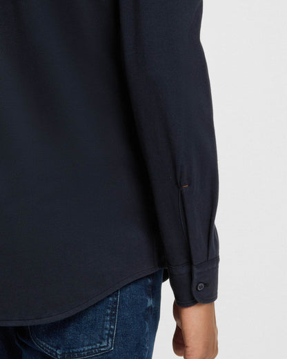 BOSS Orange Myjersey Mens Shirt - Dark Blue 404