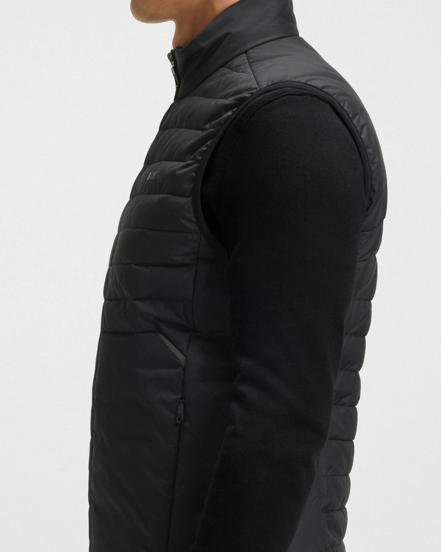BOSS Green Urbanex Mens Gilet - Black 001