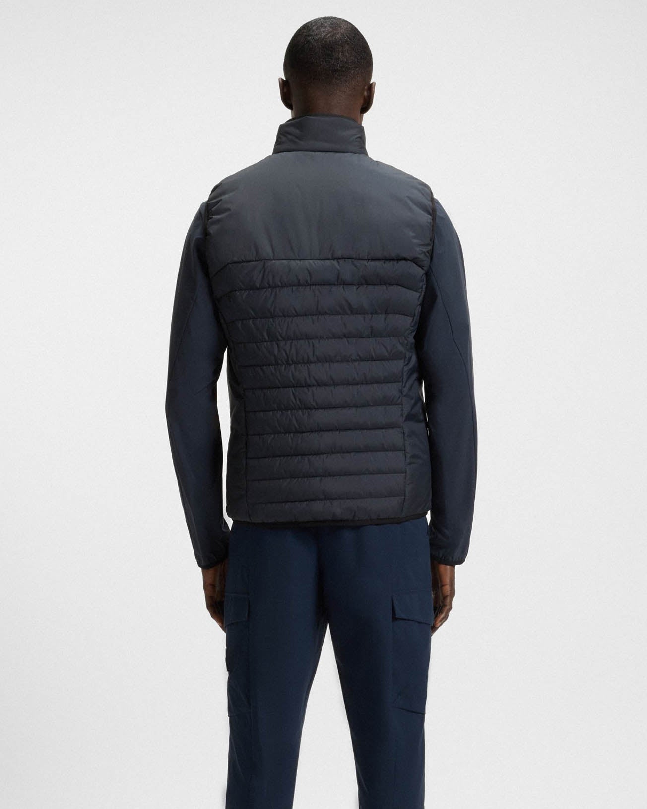 BOSS Green Urbanex Mens Gilet - Dark Blue 402