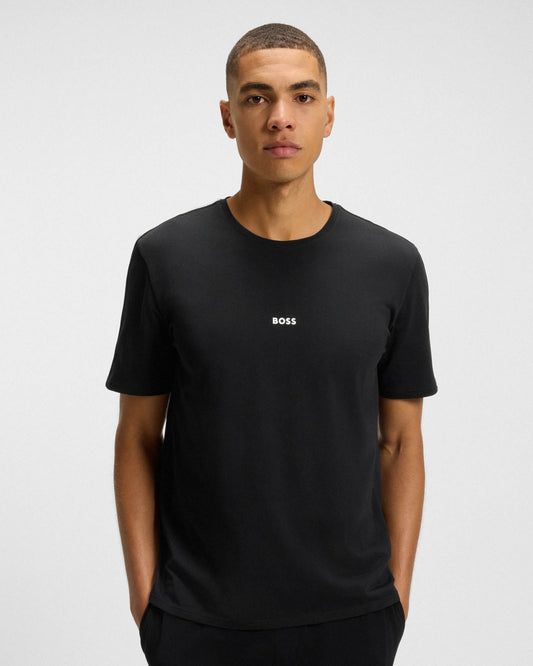 BOSS Orange Unique Mens Pyjama T-Shirt - Black 001