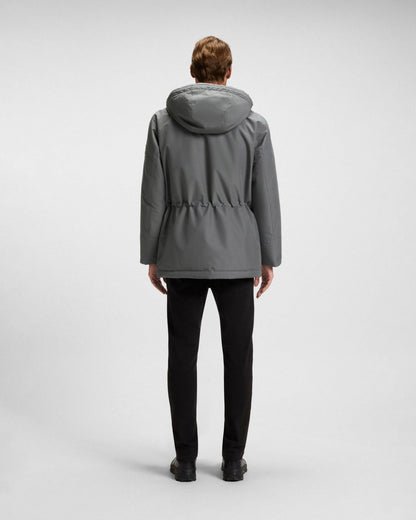 BOSS Orange Osiass Mens Water Repellent Jacket with Contrasting Trims  - Black 001
