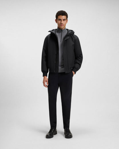 BOSS Orange Osis Mens Water Repellent Jacket with Contrasting Insert - Black 001