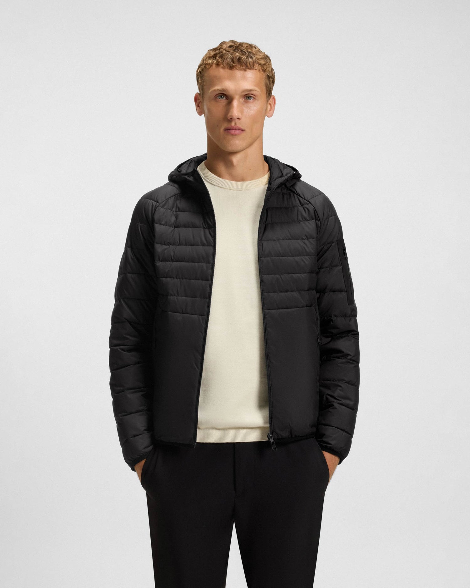 BOSS Green Urbanex Mens Jacket - Black 001 - CHO - Designer Mens Coats & Jackets