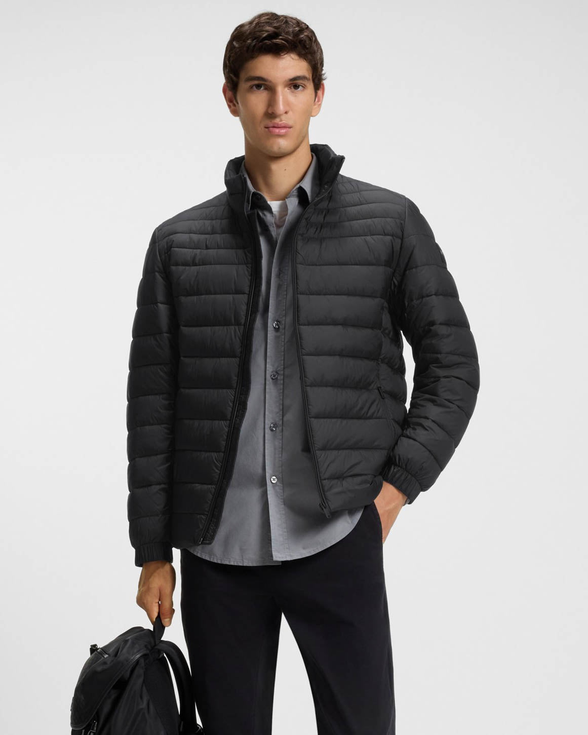 BOSS Orange Oden 2 Mens Jacket - Black 001 - CHO - Designer Mens Coats & Jackets