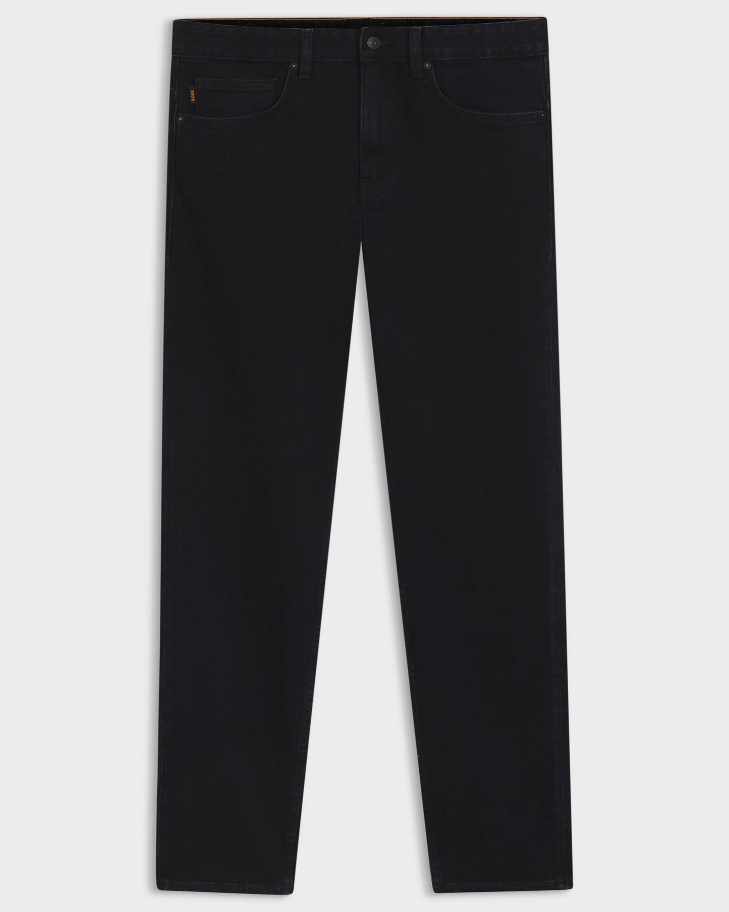 BOSS Orange Delaware Mens Slim-Fit Jeans in Blue Comfort-Stretch Denim  - Dark Blue 404