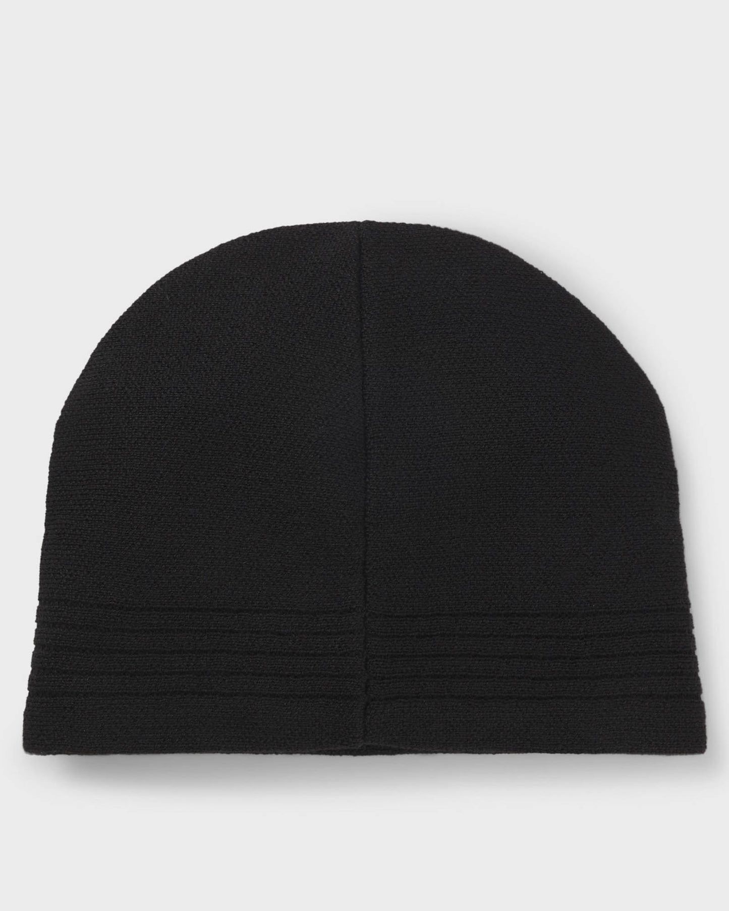 BOSS Green Afleece X Mens Wool-Blend Beanie Hat with Rubber-Print Logo  - Black 001