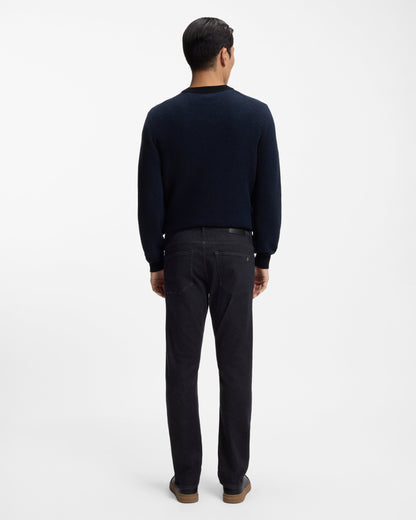 BOSS Orange Slim Fit Delaware Jeans - Dark Blue 401 - CHO - Designer Mens Jeans