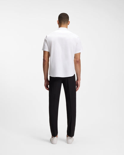 BOSS Green ST_Motion Mens Short Sleeve Shirt - White 100