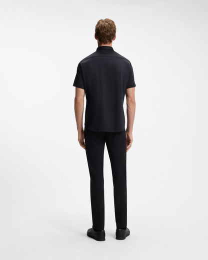 BOSS Green ST_Motion Mens Short Sleeve Shirt - Dark Blue 402 full length back