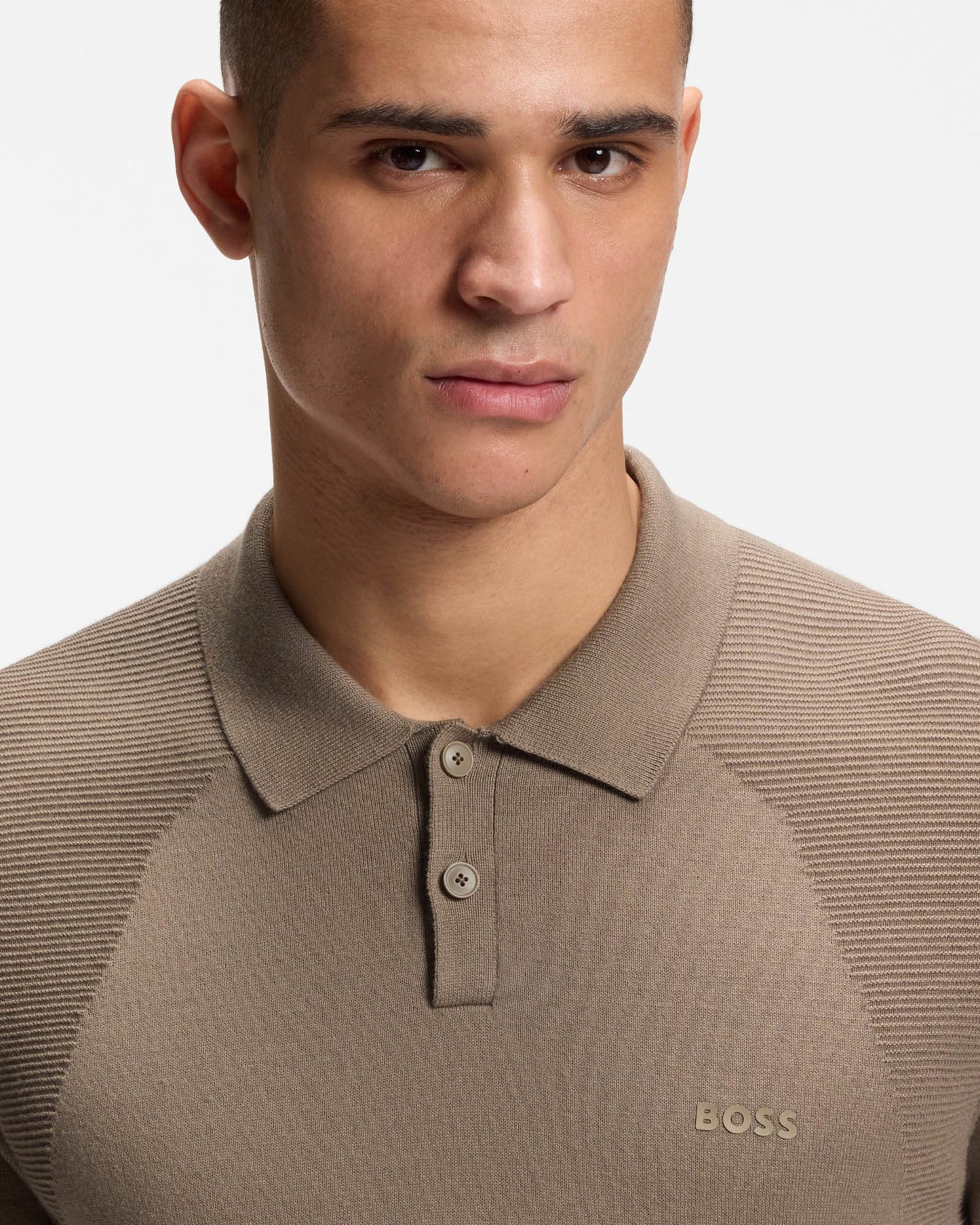 BOSS Green Momentum - Lite Mens Short Sleeve Polo Shirt - Light/Pastel Green 334 | CHO | Designer Mens Short Sleeve Polo Shirts