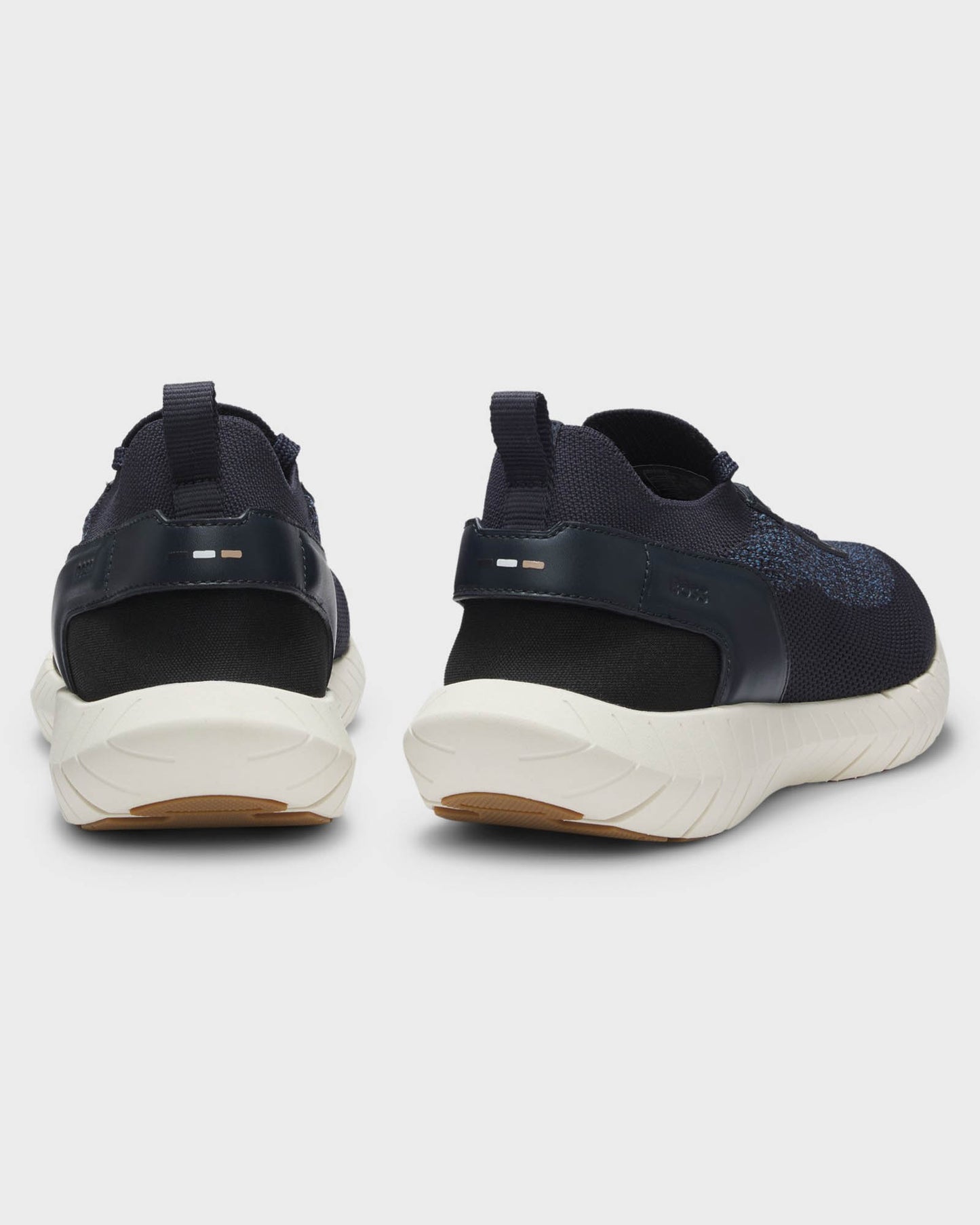 BOSS Orange Motion Mens Sock Trainers With Knitted Uppers - Open Blue 460