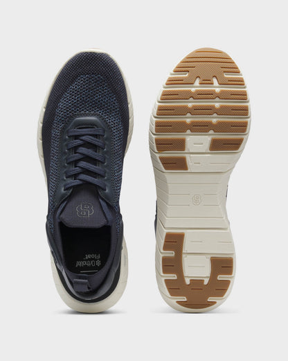 BOSS Orange Motion Mens Sock Trainers With Knitted Uppers - Open Blue 460