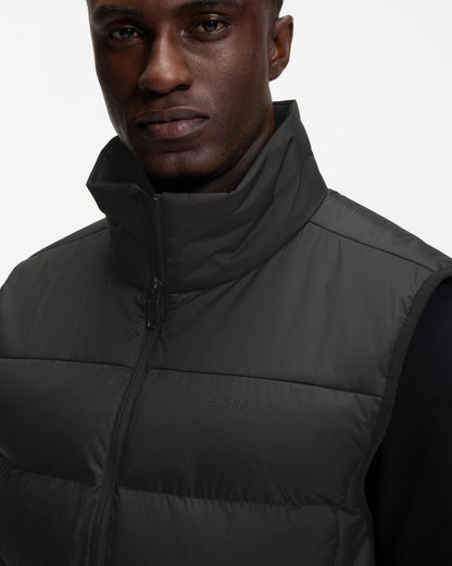 BOSS Green OW Urbanex Mens Puffer Gilet - Black 001