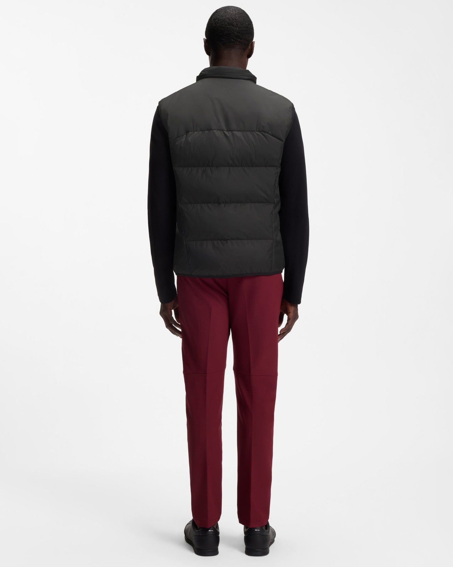 BOSS Green OW Urbanex Mens Puffer Gilet - Black 001