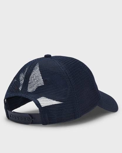 BOSS Orange Derrel Mens Trucker Cap - Dark Blue 404 back