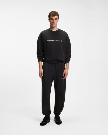 HUGO Datrisweat Mens Sweatshirt - Black 001 front, full length