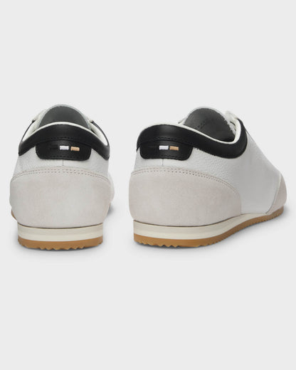 BOSS Orange Lineor Low Profile Mens Trainers - Open White 121 | CHO | Designer Mens Trainers