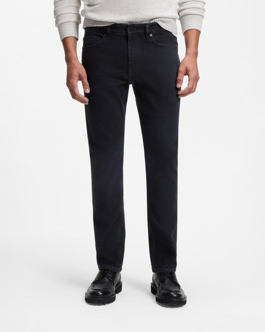 BOSS Orange DELAWARE BO Mens Slim Fit Jeans - Dark Blue 404, front