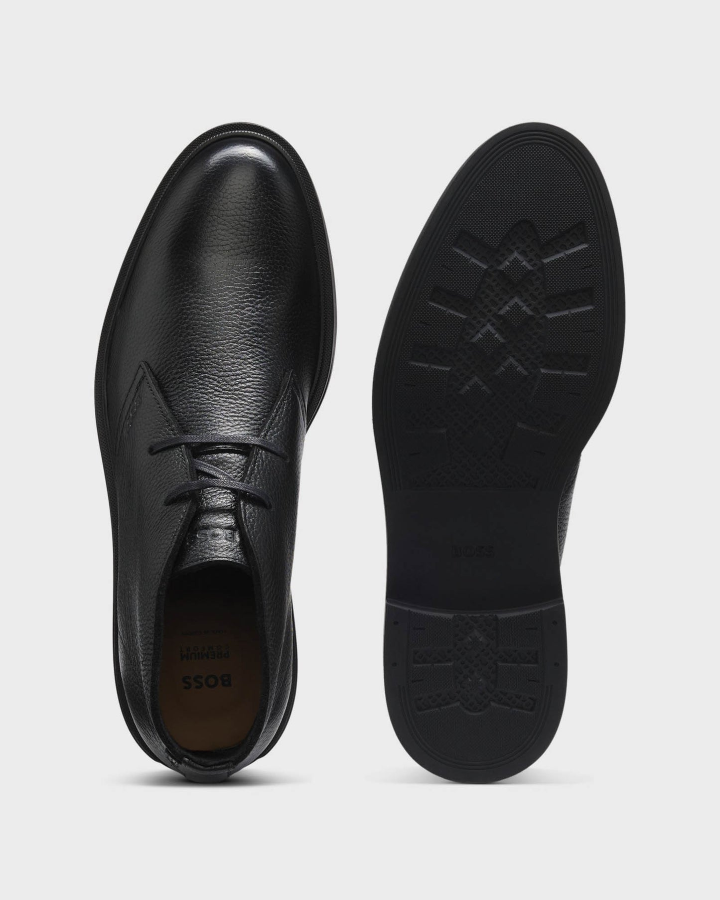 BOSS Orange Calev_Desb_grwl Mens Boots - Black 001