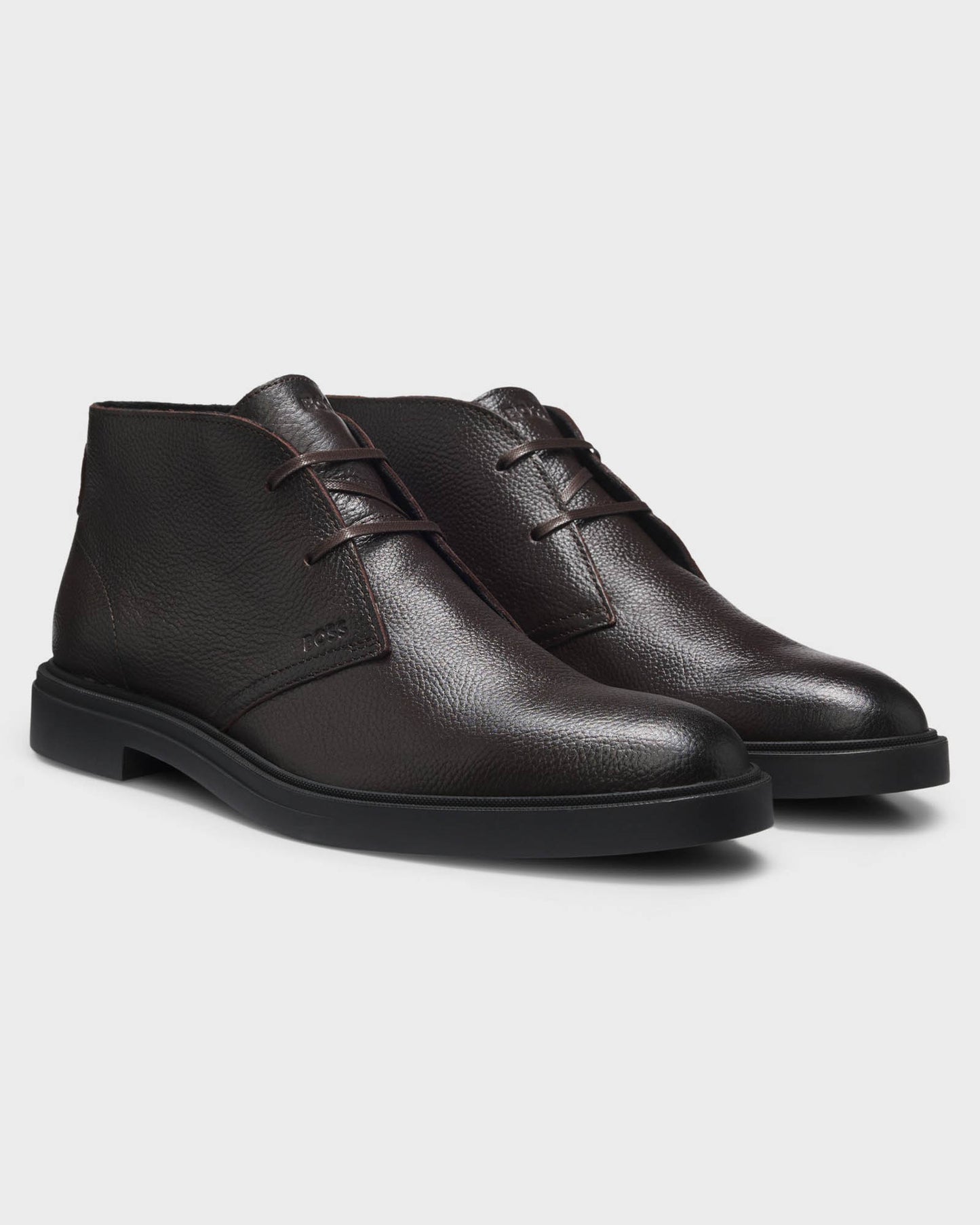 BOSS Orange Calev_Desb_grwl Mens Boots - Dark Brown 205