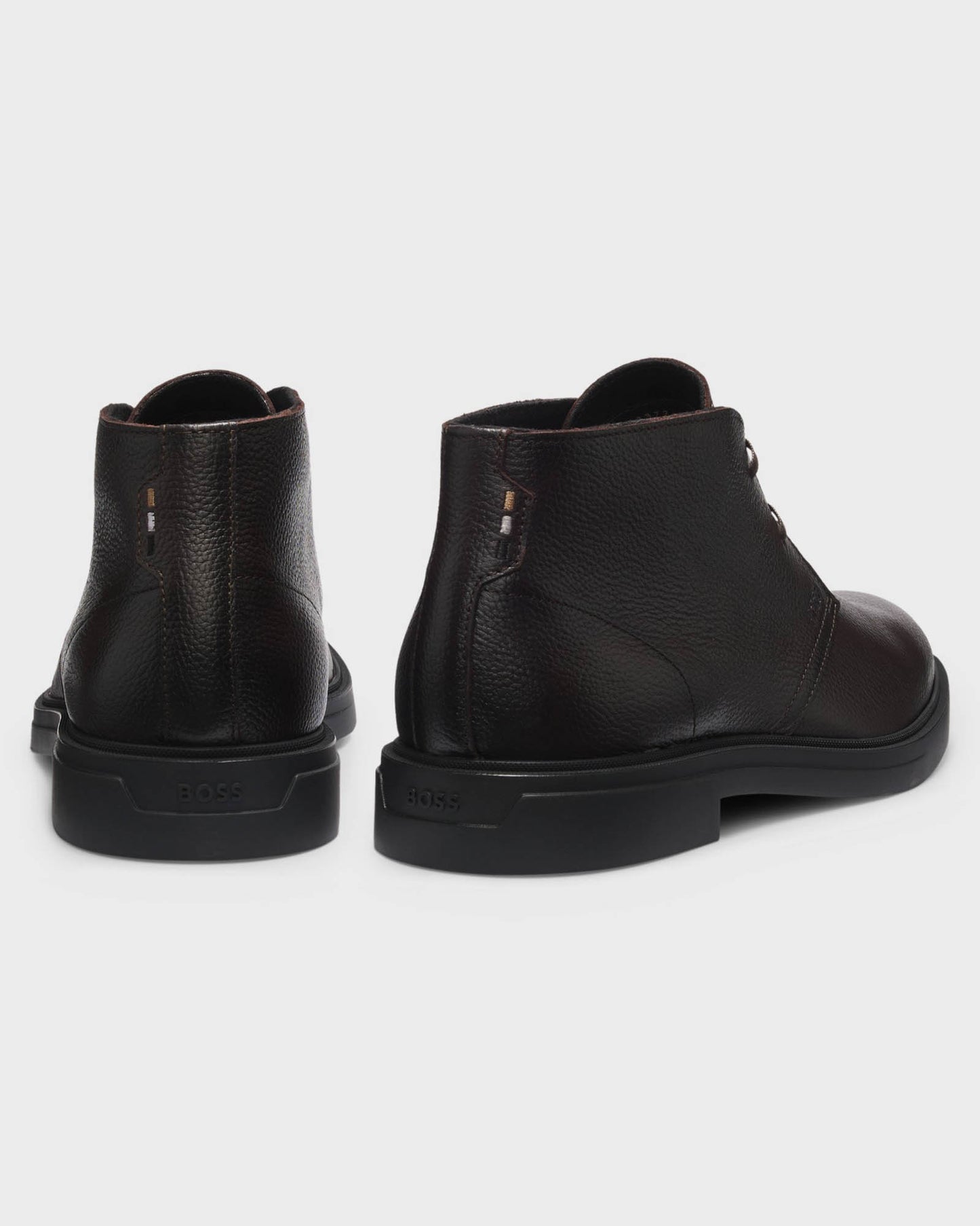 BOSS Orange Calev_Desb_grwl Mens Boots - Dark Brown 205
