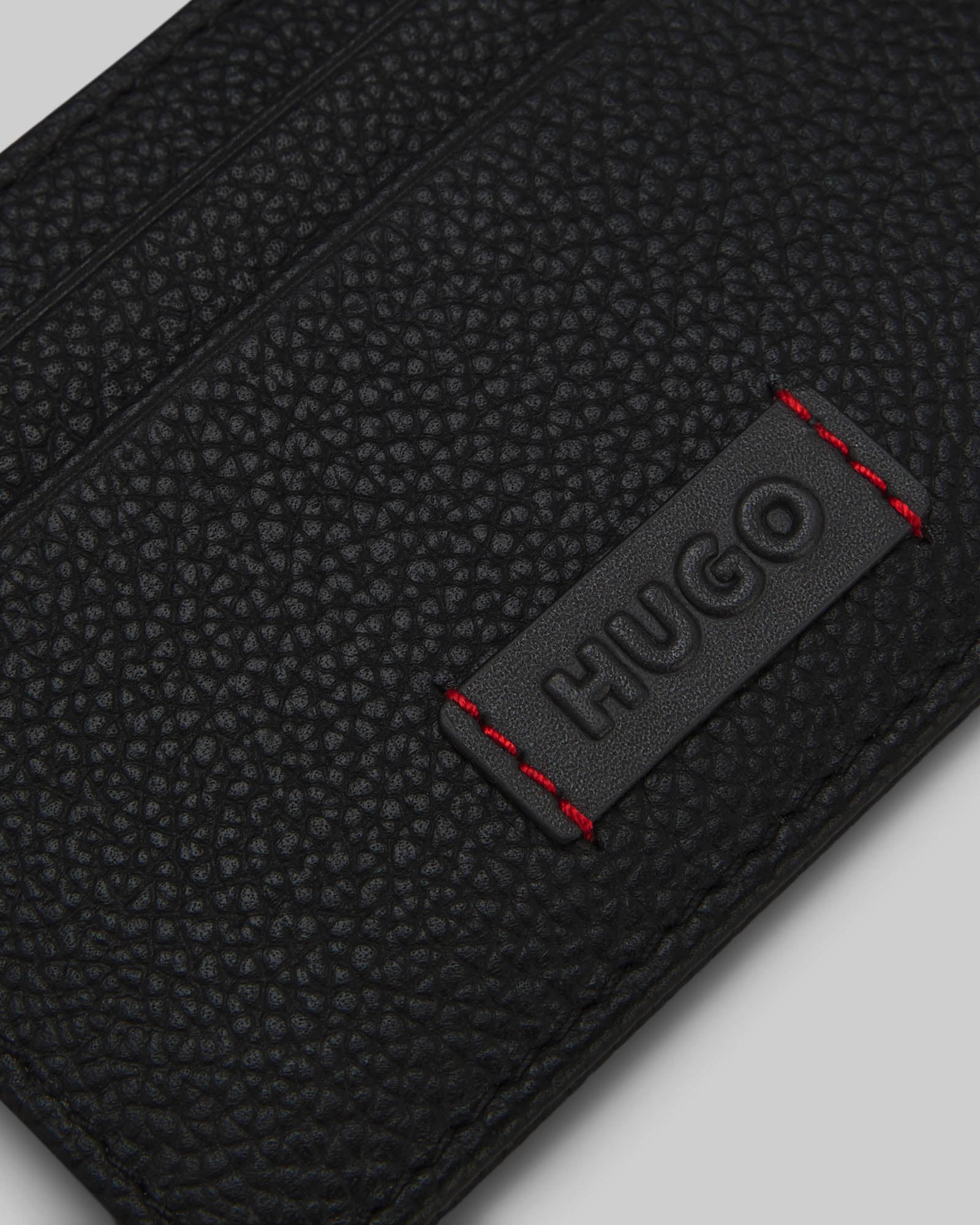 HUGO Ethon HI EVO Mens Card Case - Black 001 | CHO | Designer Accessories,Mens Accessories,Wallets & Purses