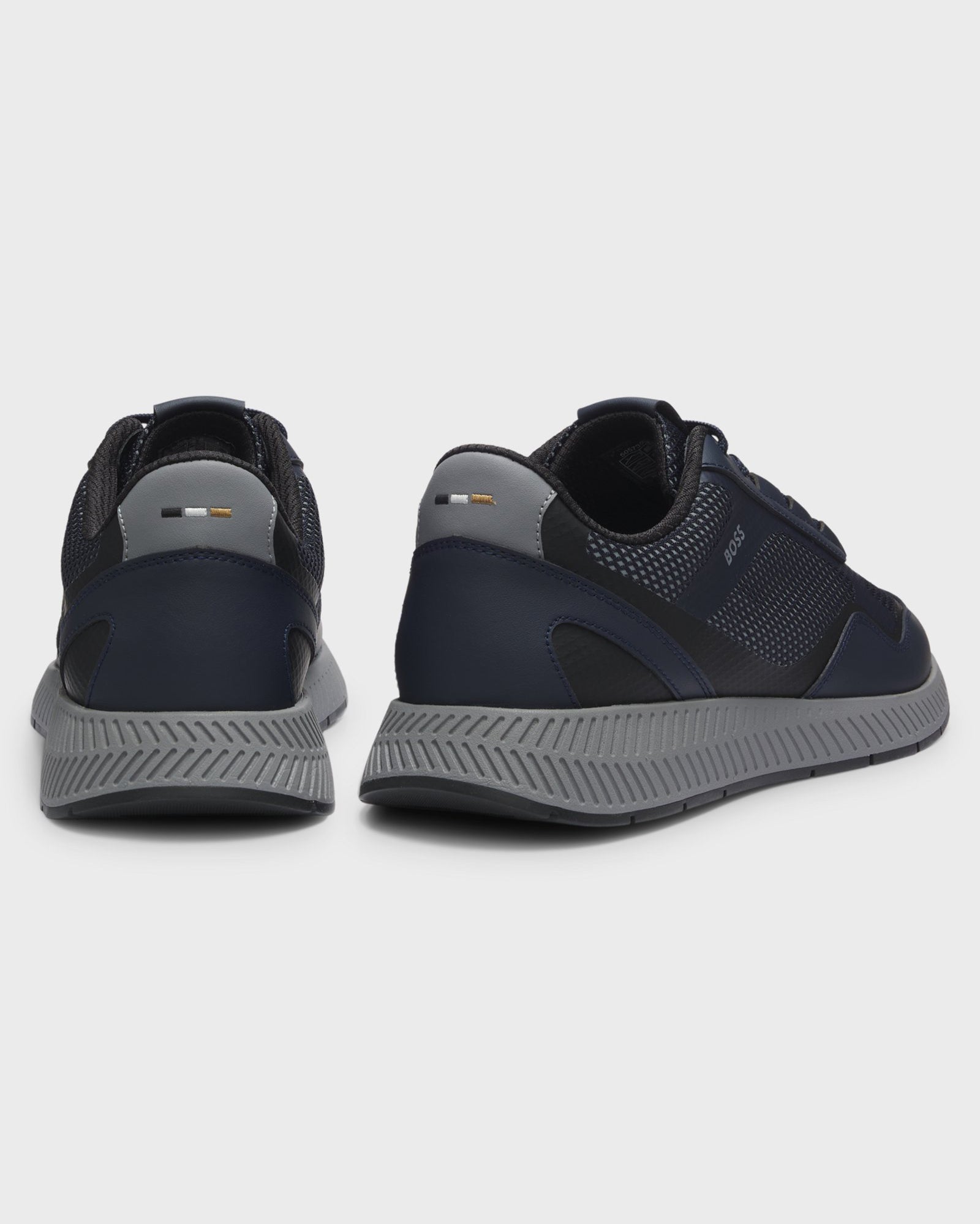 BOSS Orange Titanium_Runn_refthp Mens Trainers - Open Blue 461 back, pair