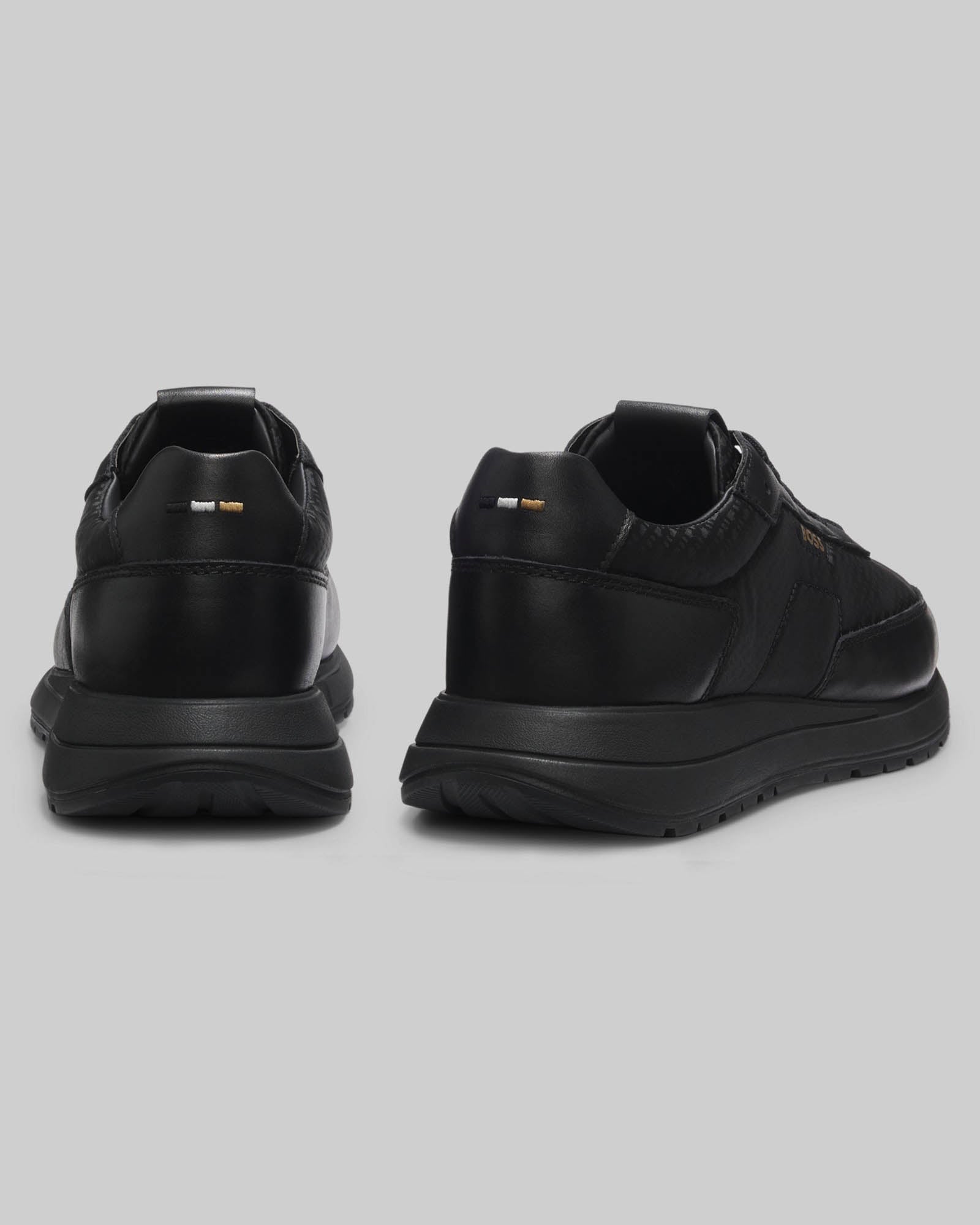 BOSS Orange Vinston_Runn_nymnlt Mens Trainers - Black 005 | CHO | Designer Footwear,Mens Footwear,Trainers