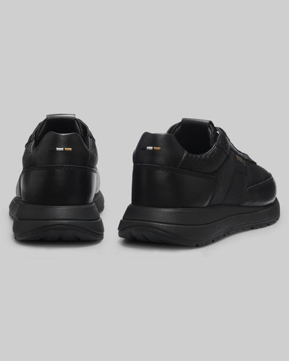 BOSS Orange Vinston_Runn_nymnlt Mens Trainers - Black 005 | CHO | Designer Footwear,Mens Footwear,Trainers