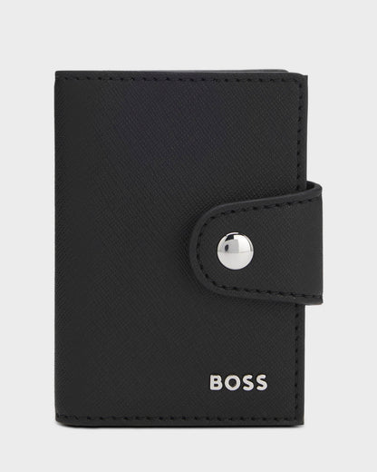 BOSS Orange Northon Mens Card Holder with Secrid Technology - Black 001 - Black 001 | CHO | Designer Mens Wallets