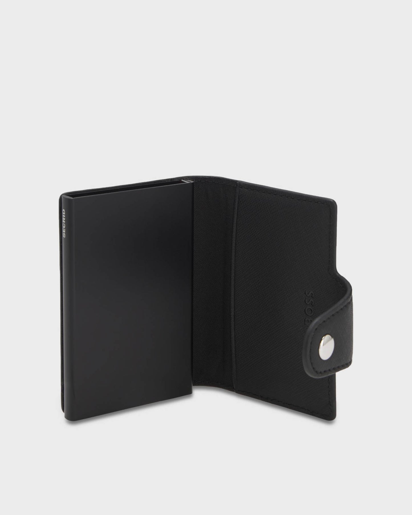 BOSS Orange Northon Mens Card Holder with Secrid Technology - Black 001 - Black 001 | CHO | Designer Mens Wallets