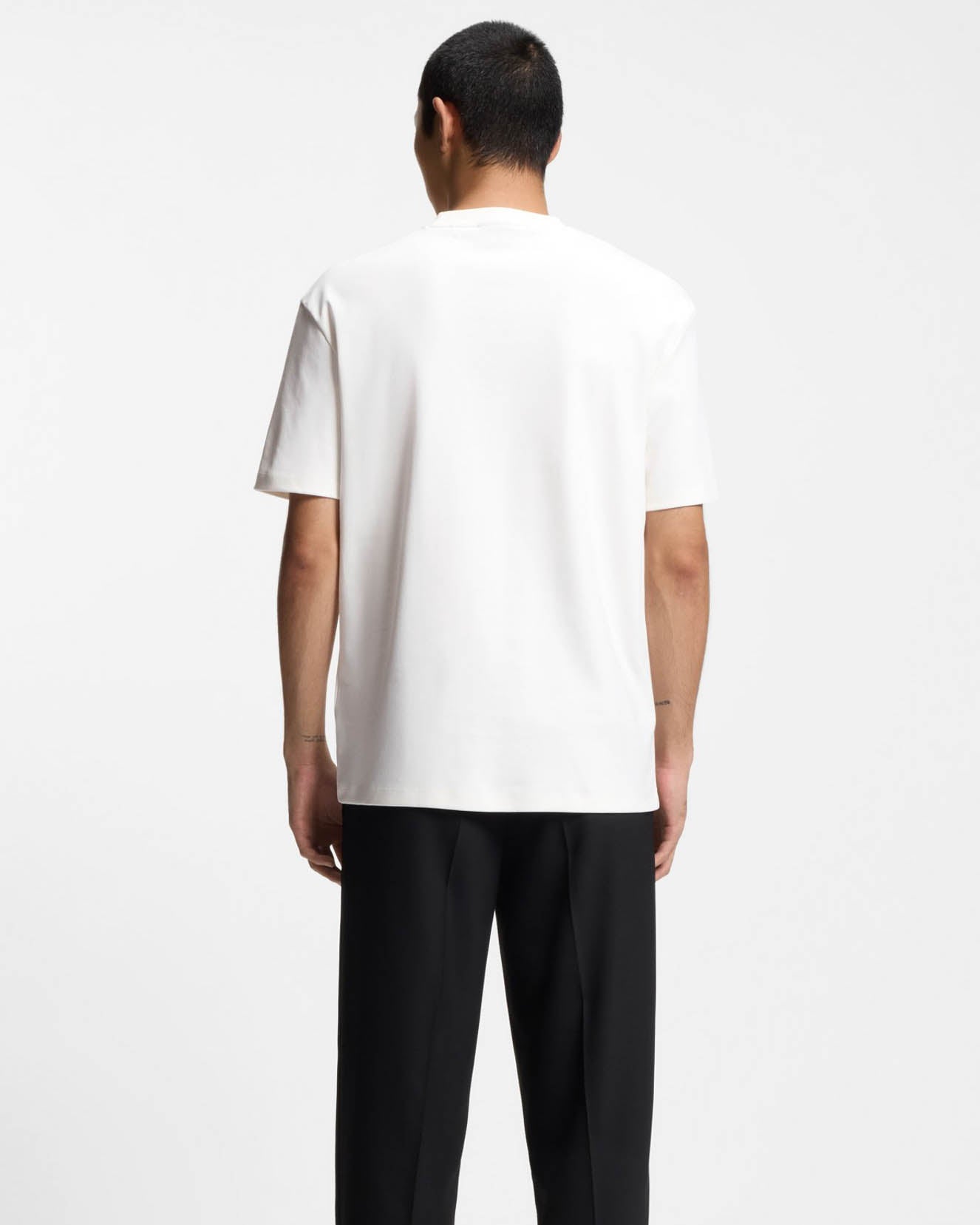 HUGO Dalile Mens T-Shirt - Natural 103