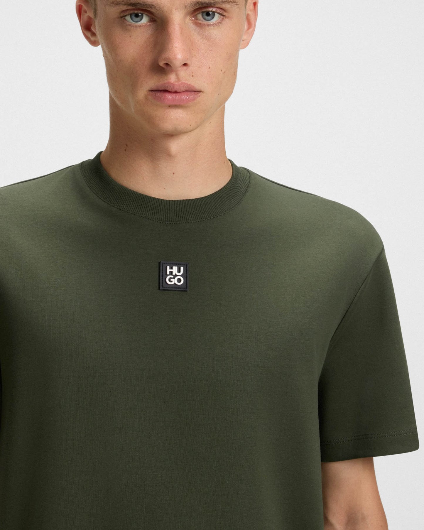 HUGO Dalile Mens T-Shirt - Dark Green 309