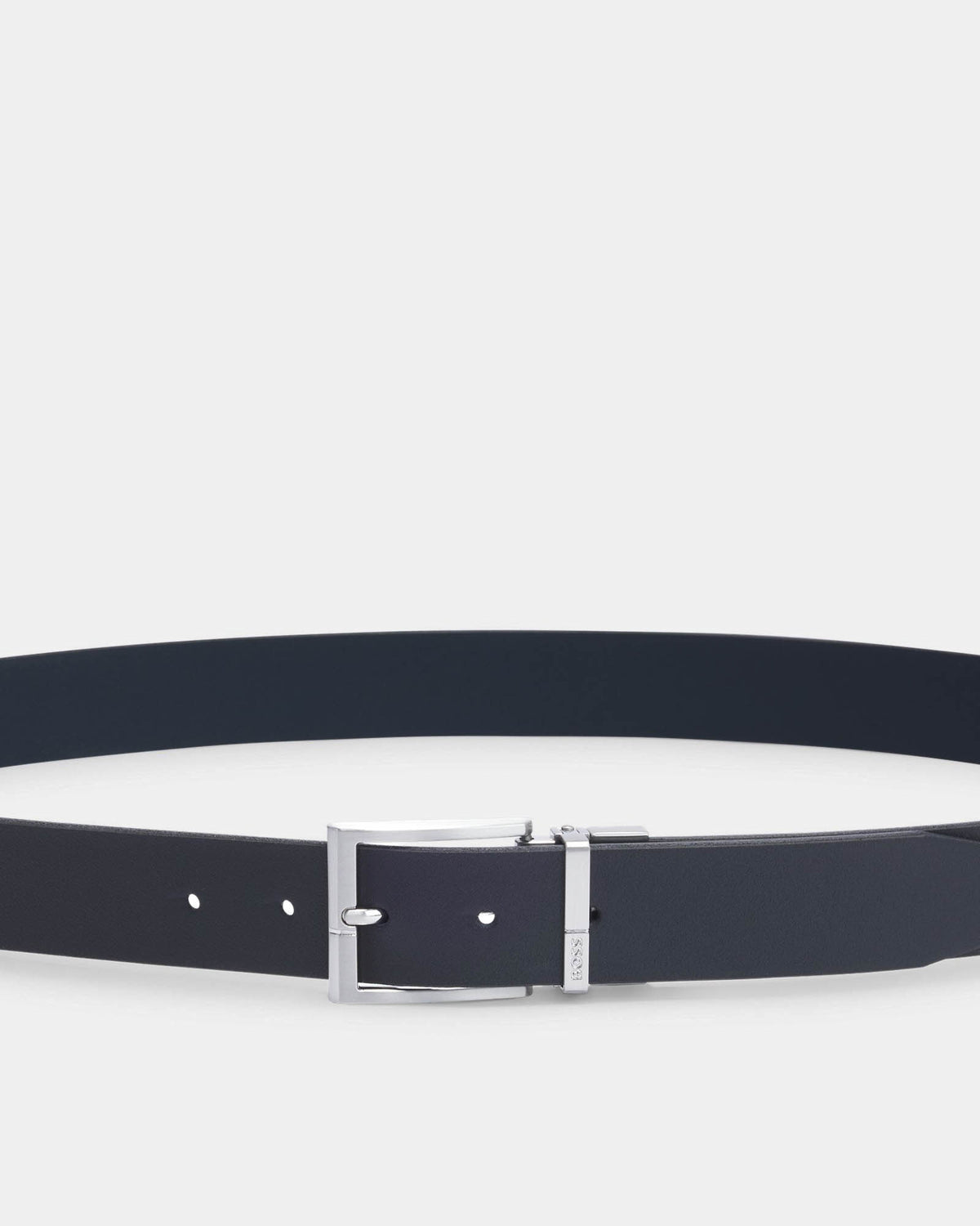 BOSS Orange Geppy Mens Reversible belt in Italian leather  - Black 004