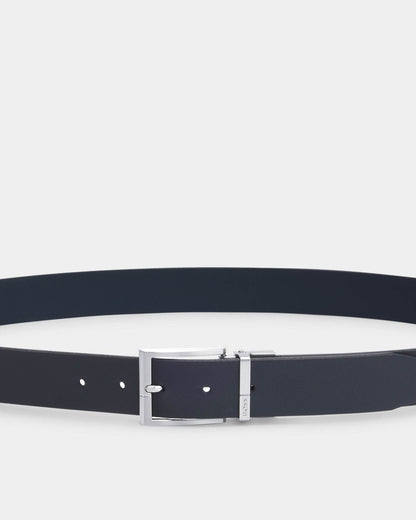 BOSS Orange Geppy Mens Reversible belt in Italian leather  - Black 004