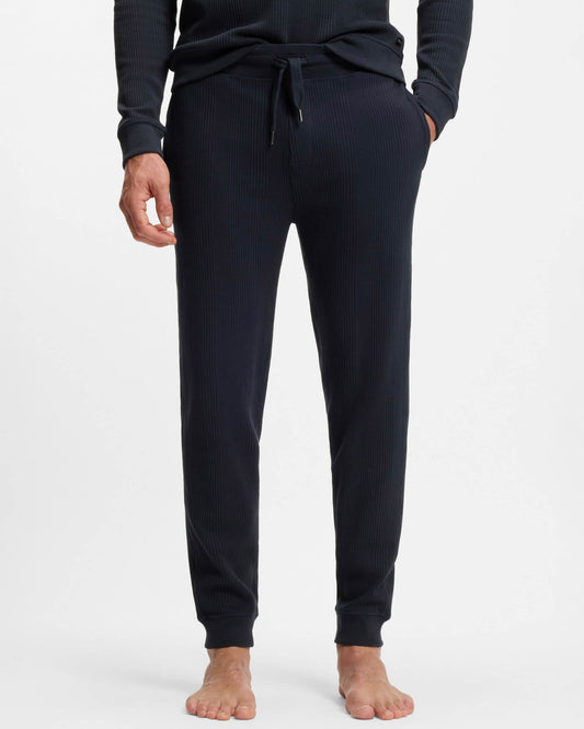 BOSS Orange Structure Mens Loungewear Pants - Dark Blue 403