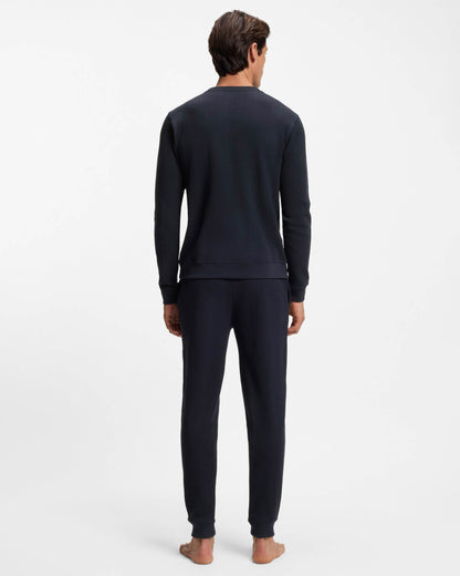 BOSS Orange Structure Mens Loungewear Pants - Dark Blue 403
