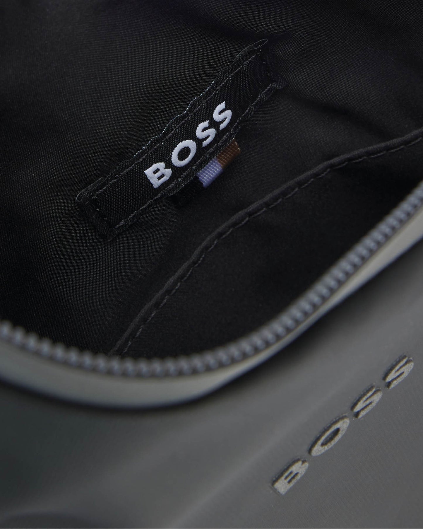 BOSS Orange Stenson Mens Crossbody Bag - Black 001 | CHO | Designer Mens Crossbody Bags