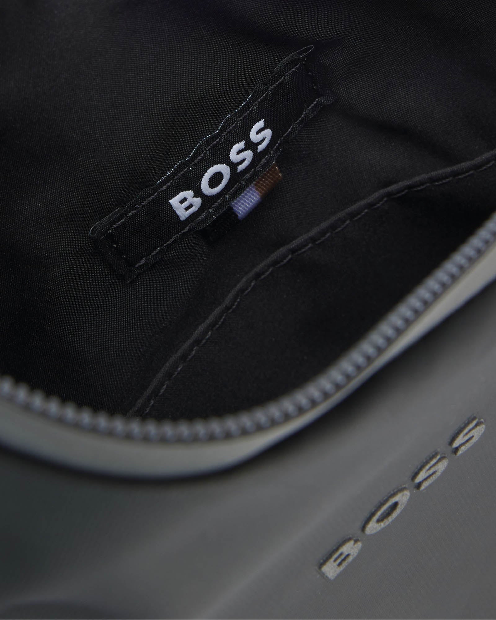 BOSS Orange Stenson Mens Crossbody Bag - Black 001 | CHO | Designer Mens Crossbody Bags