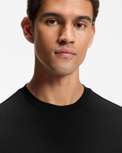 BOSS Green TS Structure Mens T - Shirt - Black 001 | CHO | Designer Mens Short Sleeve T - Shirts