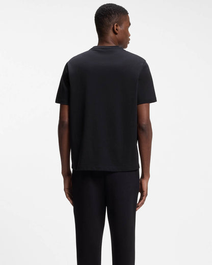BOSS Green TS Structure Mens T - Shirt - Dark Blue 402 | CHO | Designer Mens Short Sleeve T - Shirts