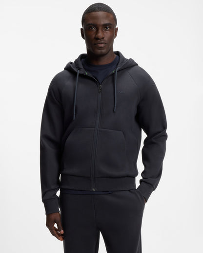 BOSS Green Saggy Mens Zip Hoodie - Dark Blue 402