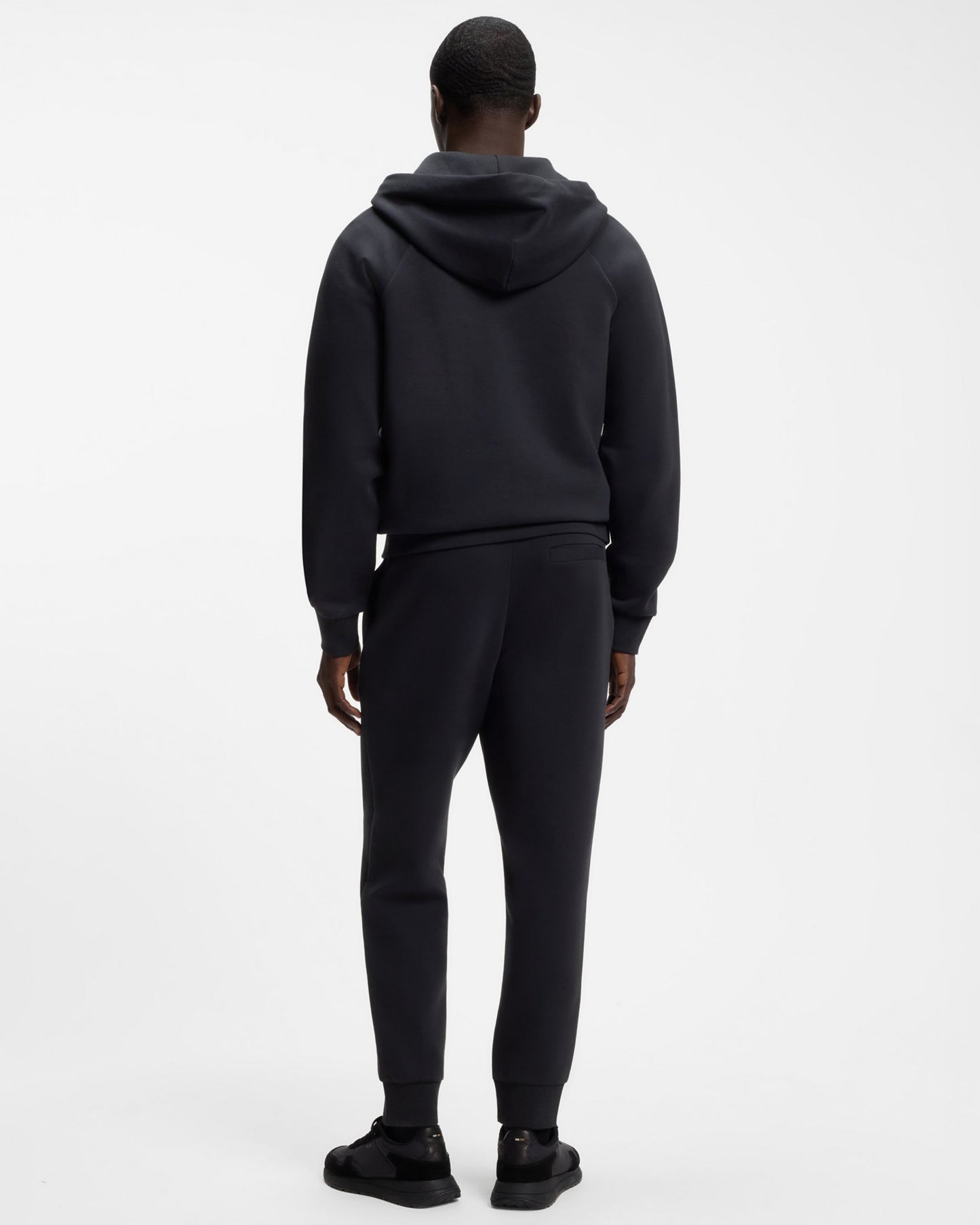 BOSS Green Saggy Mens Zip Hoodie - Dark Blue 402