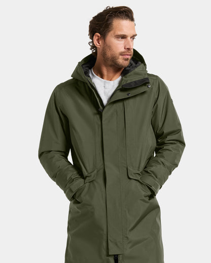 Didriksons Kenny 8 Unisex Parka - Deep Green 300