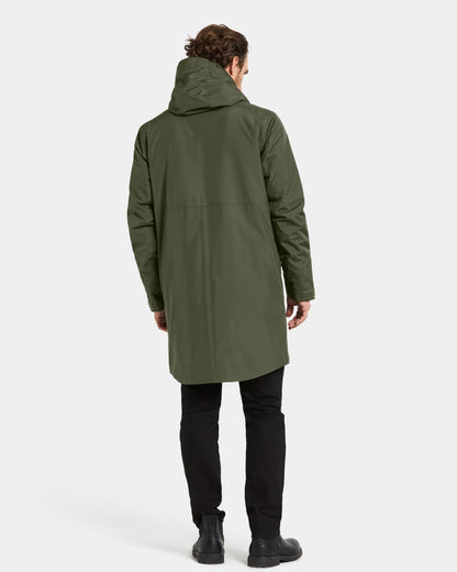 Didriksons Kenny 8 Unisex Parka - Deep Green 300