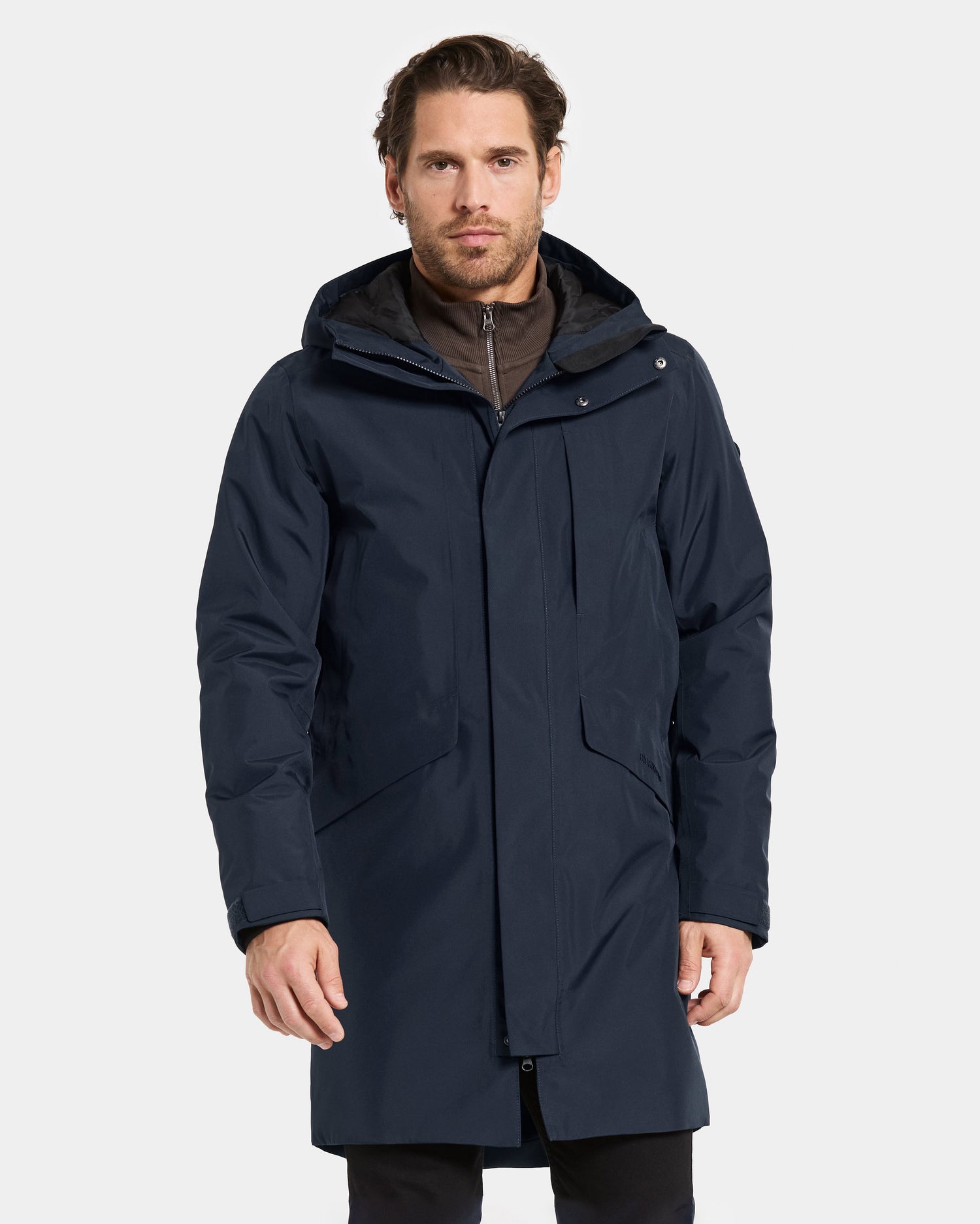 Didriksons Kenny 8 Unisex Parka - Dark Night Blue 999 - CHO - Designer Unisex Coats & Jackets