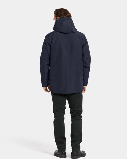 Didriksons Liam Mens Jacket - Dark Night Blue 999